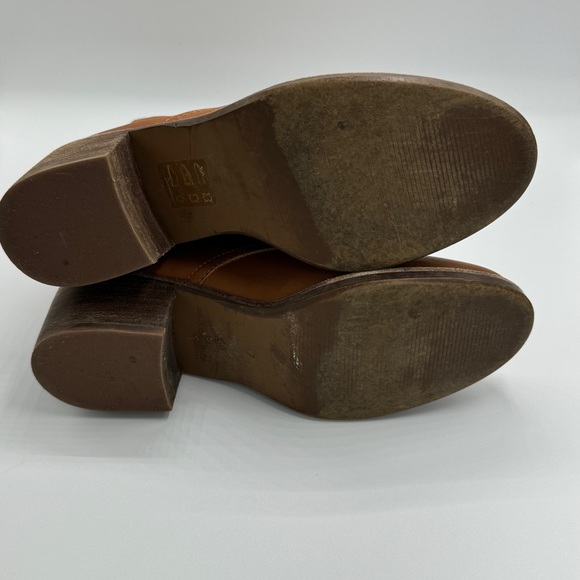 MADEWELL Patti Leather Lace-Up Boots Size 7 - Picture 5 of 6